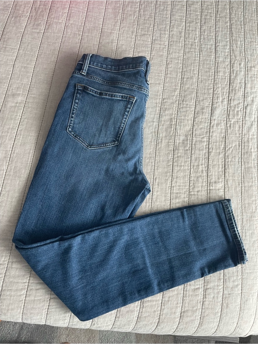 J. Crew Slim Straight Indigo Denim Jeans